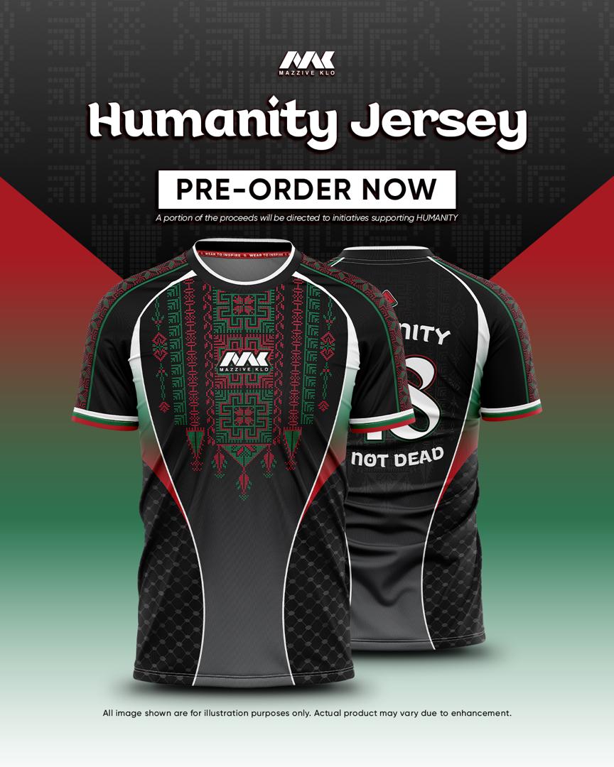 Humanity Jersey V2 - A tribute for Palestine