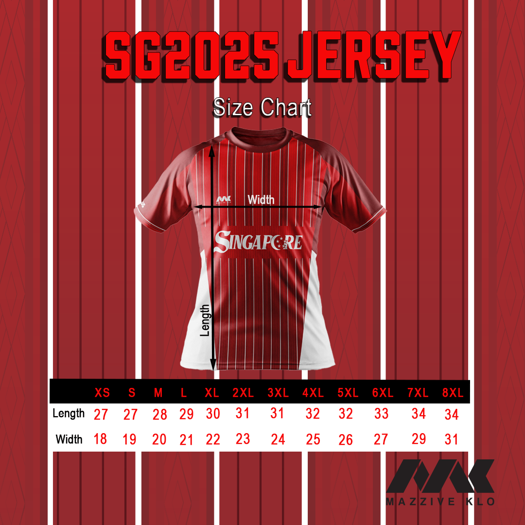 SG 2025 Jersey Red