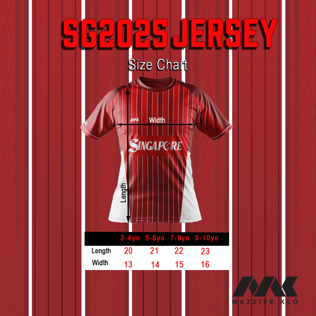 SG 2025 Jersey Red