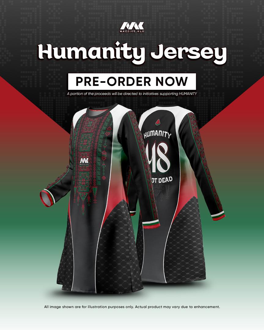 Humanity Jersey V2 - Muslimah